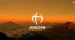 Desktop Screenshot of horizonchurch.org